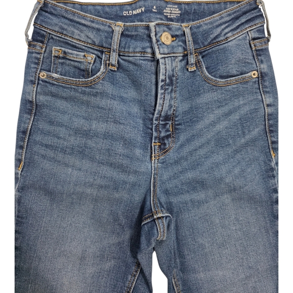Old Navy High Rise Skinny Jeans - Size 6 - worn once - Picture 4 of 5